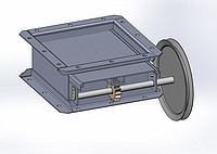 Задвижка реечная 300х300