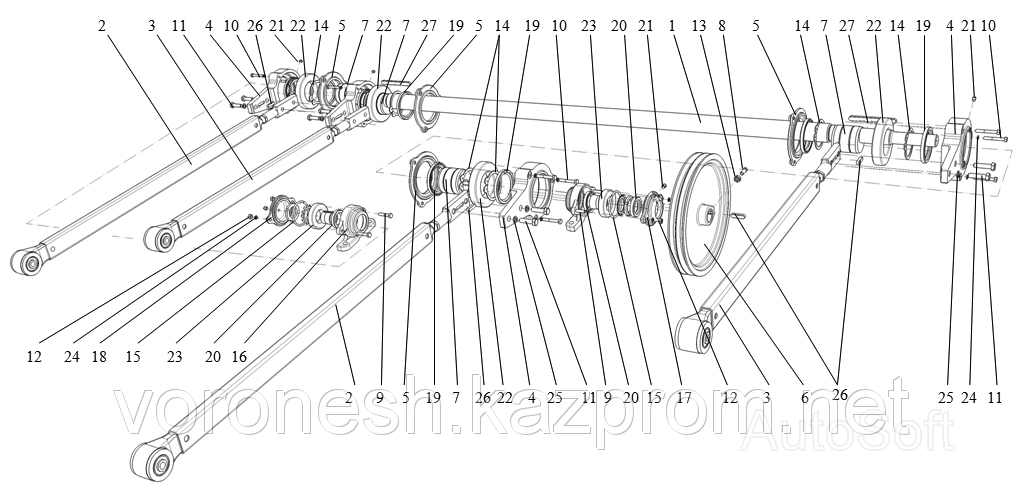 Вал главный СВУ-60